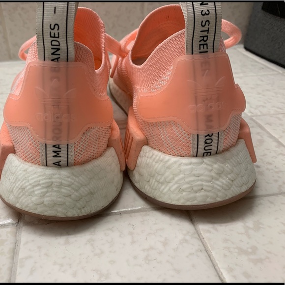 adidas nmd coral pink
